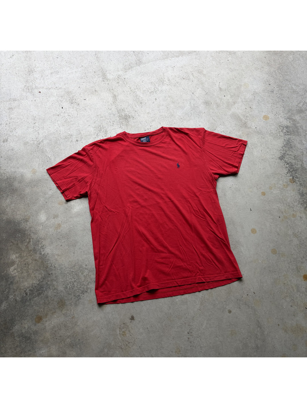Polo Ralph Lauren Men's Red Crew Neck T-Shirt Size M
